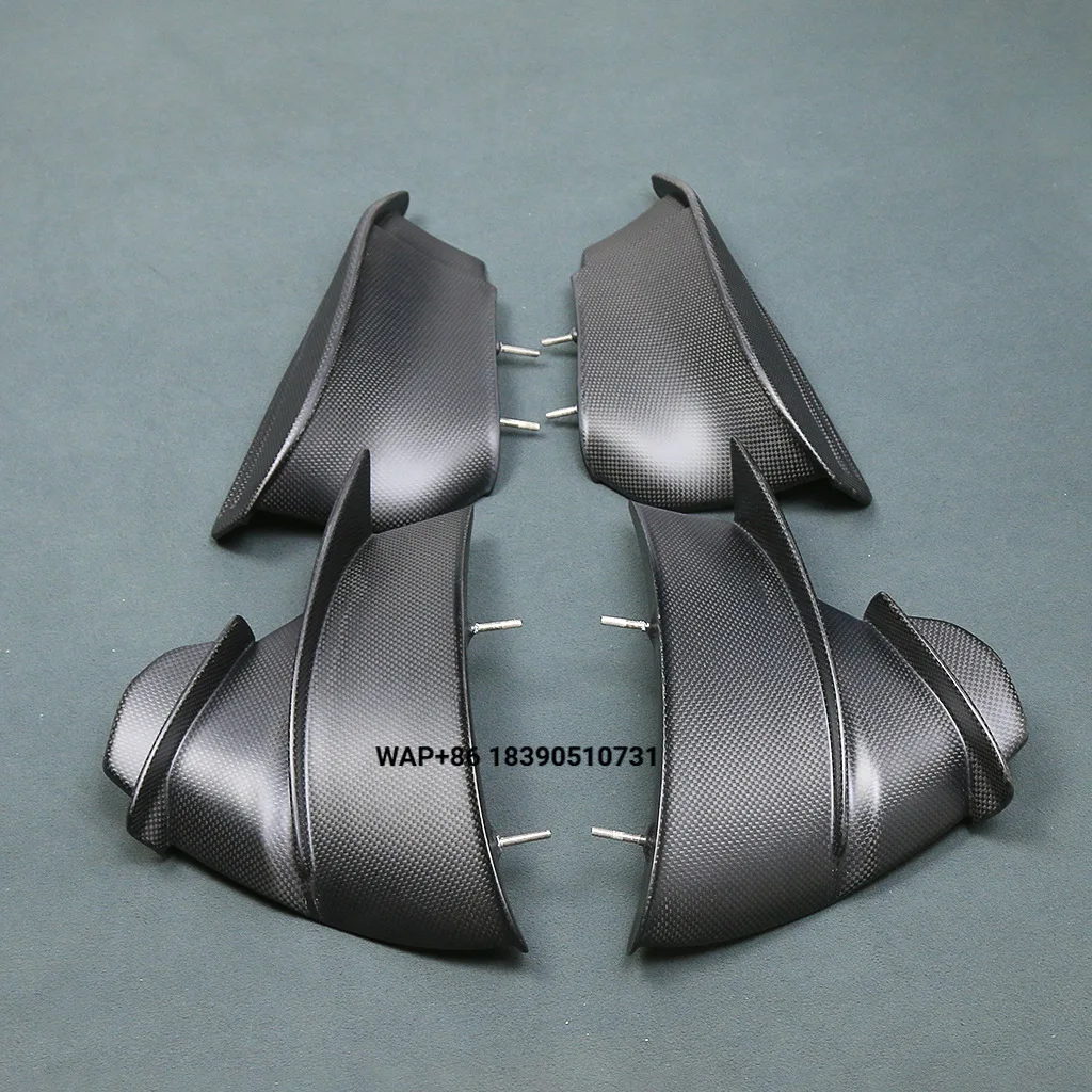 For V4 V4S motorcycle modification accessories prepreg carbon fiber fixed wing side body small wing
For V4 V4S motorcycle modification accessories prepreg carbon fiber fixed wing side body small wing