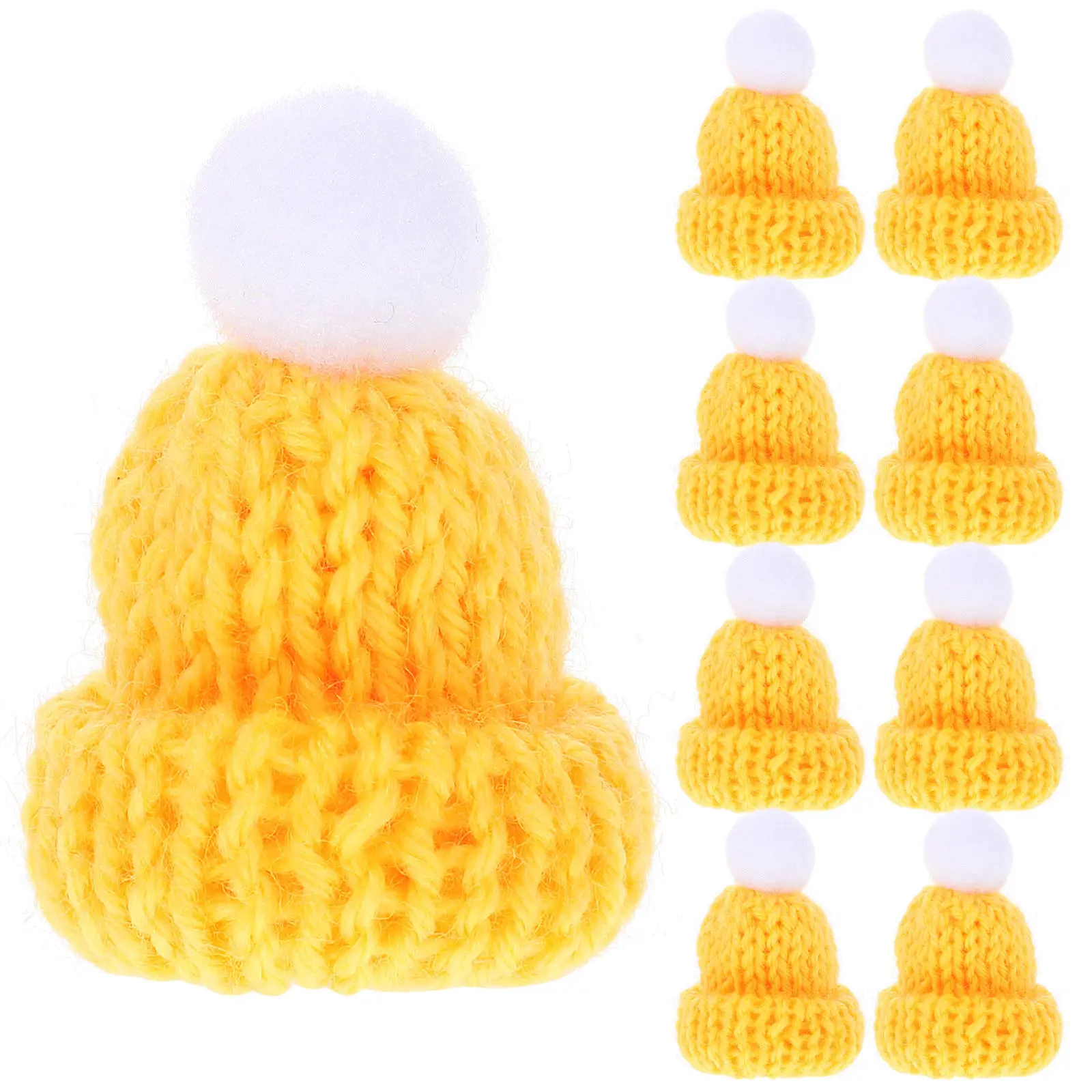 10 шт. маленьких вязаных шапочек Санты, новогодние подарки, реквизит для рукоделия, праздничное украшение, шапка Санты
10 шт. маленьких вязаных шапочек Санты, новогодние подарки, реквизит для рукоделия, праздничное украшение, шапка Санты