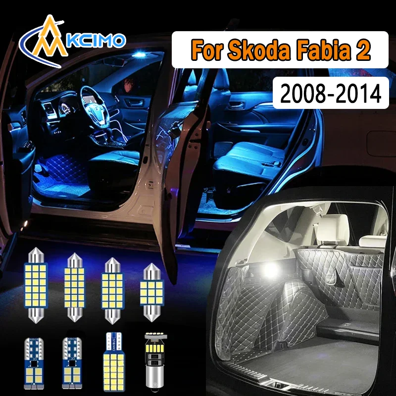 For Skoda Fabia 2 MK2 Hatchback Combi 2008-2014 LED Interior Signal Lights Kit - Super Bright Door Footwell Ambient Lighting
For Skoda Fabia 2 MK2 Hatchback Combi 2008-2014 LED Interior Signal Lights Kit - Super Bright Door Footwell Ambient Lighting