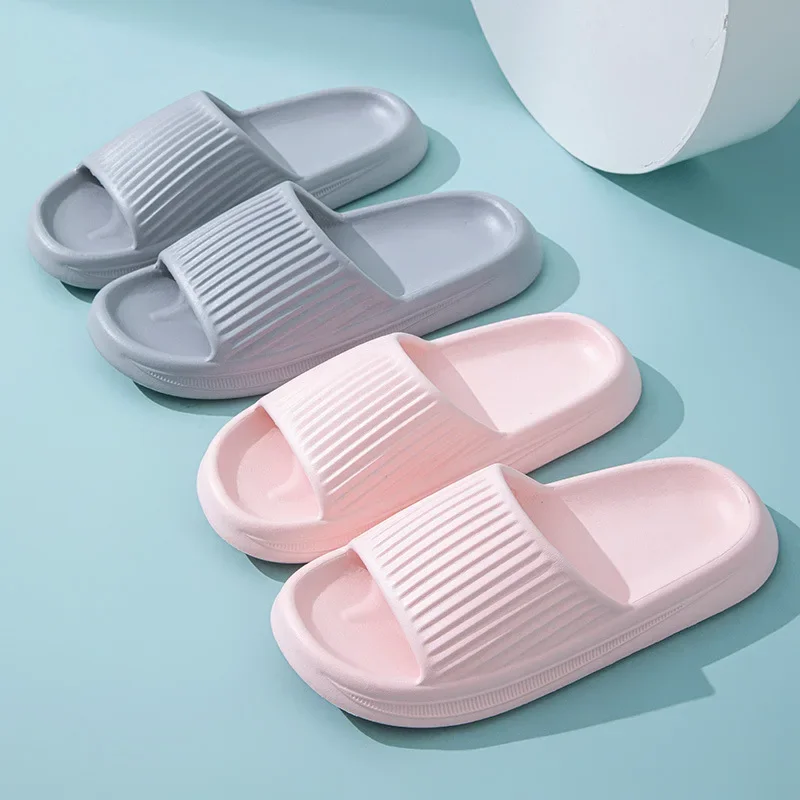 Summer EVA Women's Soft Slippers Indoor Home Casual Flat Flip Flops Bathroom Non-slip Slipper Outdoor Men Beach Slides Shoes
Summer EVA Women's Soft Slippers Indoor Home Casual Flat Flip Flops Bathroom Non-slip Slipper Outdoor Men Beach Slides Shoes
