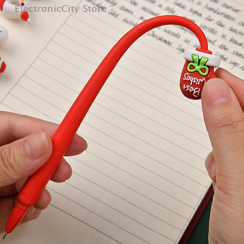 1PC Kawaii Christmas 0.5mm Black Ink Cute Christmas Tree Elk Santa Snowmen Neutral Pen Gel Pen School Stationary Kids Gift
1PC Kawaii Christmas 0.5mm Black Ink Cute Christmas Tree Elk Santa Snowmen Neutral Pen Gel Pen School Stationary Kids Gift