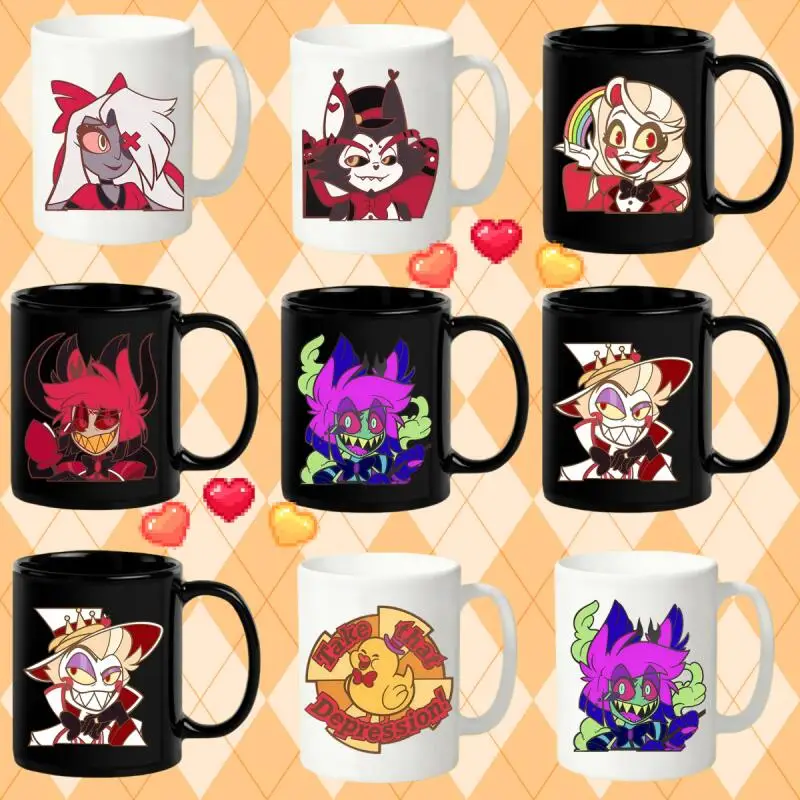 Ceramic Mug for Hazbin Hotel Alastor Mammon Charlie Vaggie Fat Nuggets Pattern Anime Periphera 330Ml Drinking Cup Breakfast Cup
Ceramic Mug for Hazbin Hotel Alastor Mammon Charlie Vaggie Fat Nuggets Pattern Anime Periphera 330Ml Drinking Cup Breakfast Cup