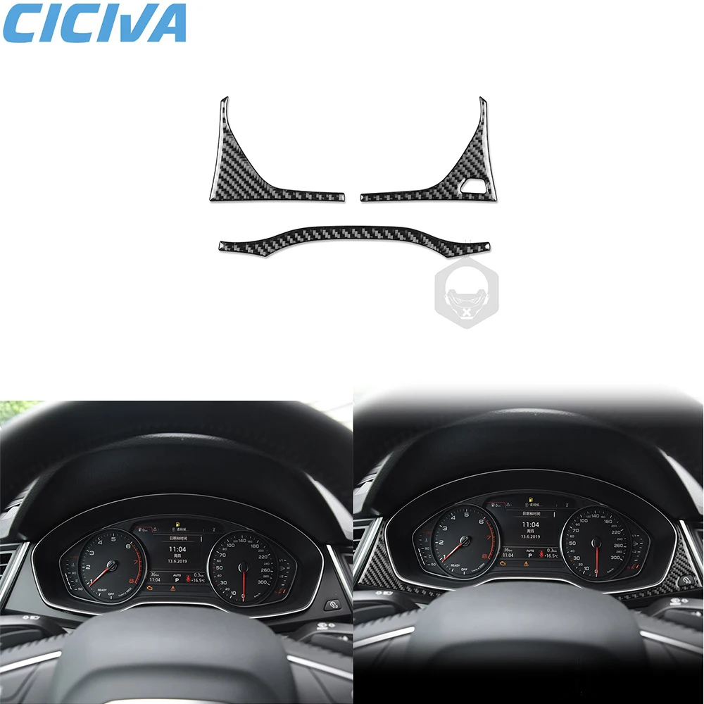 For Audi Q5L 2018-2023 Internal Instrument Panel Decorative Frame Dashboard Cover Real Soft Carbon Fiber Stickers Accessories
For Audi Q5L 2018-2023 Internal Instrument Panel Decorative Frame Dashboard Cover Real Soft Carbon Fiber Stickers Accessories