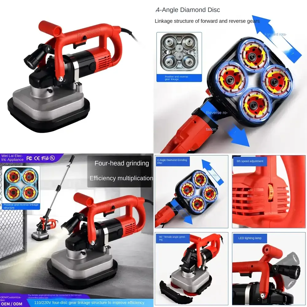 Special Floor Grinding Machine Grinding Machine Polishing Electric Hard Cement Floor Polishing
Special Floor Grinding Machine Grinding Machine Polishing Electric Hard Cement Floor Polishing