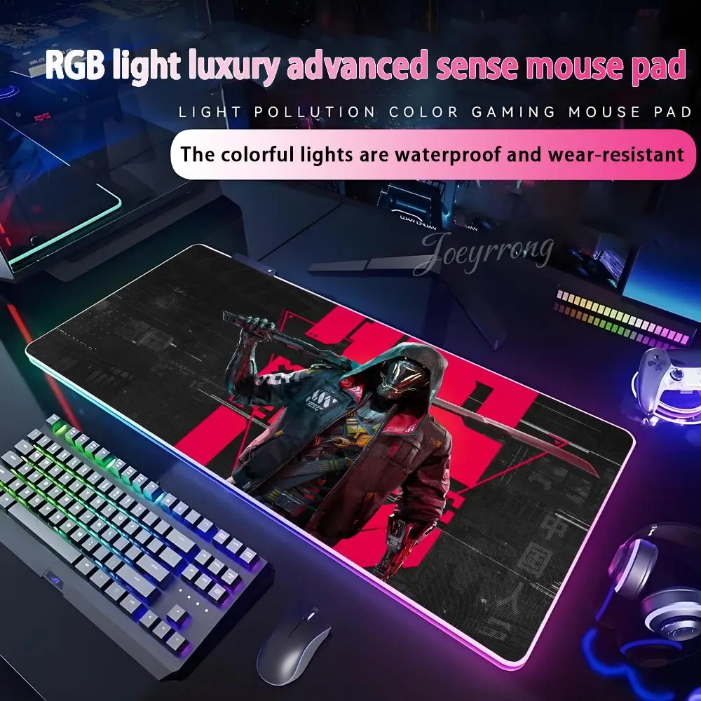 Ghostrunner Mouse Pad RGB Mouse Pad Extended Gaming Keyboard Mats Large 90x40cm XXL Gamer Mousepad
Ghostrunner Mouse Pad RGB Mouse Pad Extended Gaming Keyboard Mats Large 90x40cm XXL Gamer Mousepad
