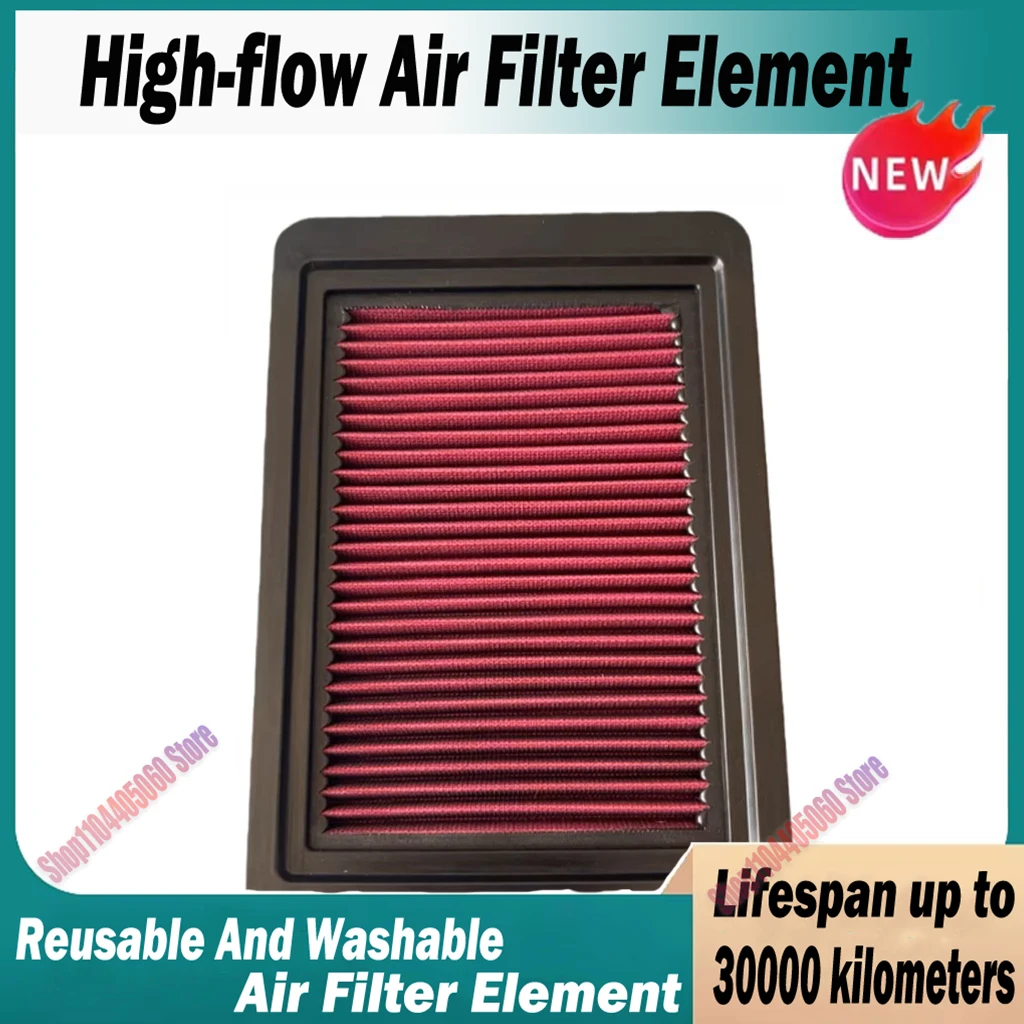 Car High Flow Air Filter For Nissan Qashqai Rogue Sport J11 X-trail Rogue T32 2.0L 2.5L 16546-4BA1B 165464BC1A Washable Reusable
Car High Flow Air Filter For Nissan Qashqai Rogue Sport J11 X-trail Rogue T32 2.0L 2.5L 16546-4BA1B 165464BC1A Washable Reusable