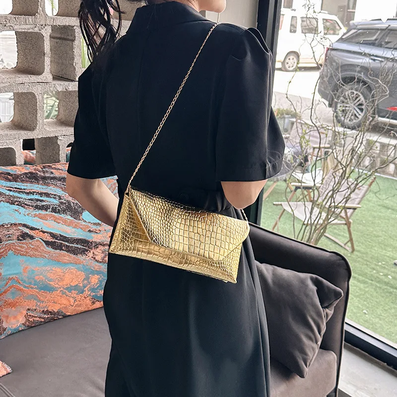 New Elegant Women Solid Crossbody Shoulder Bag Fashion Luxury Female Portable Chain Handbags Travel Bags Purse Envelope Bag
New Elegant Women Solid Crossbody Shoulder Bag Fashion Luxury Female Portable Chain Handbags Travel Bags Purse Envelope Bag