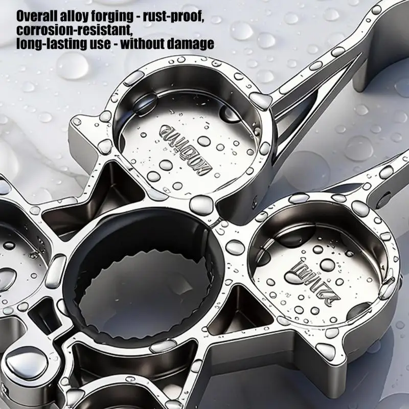 R9UF Universal Metal Faucet Aerator Removal Tool With Ergonomic Handle 12 Functions
R9UF Universal Metal Faucet Aerator Removal Tool With Ergonomic Handle 12 Functions
