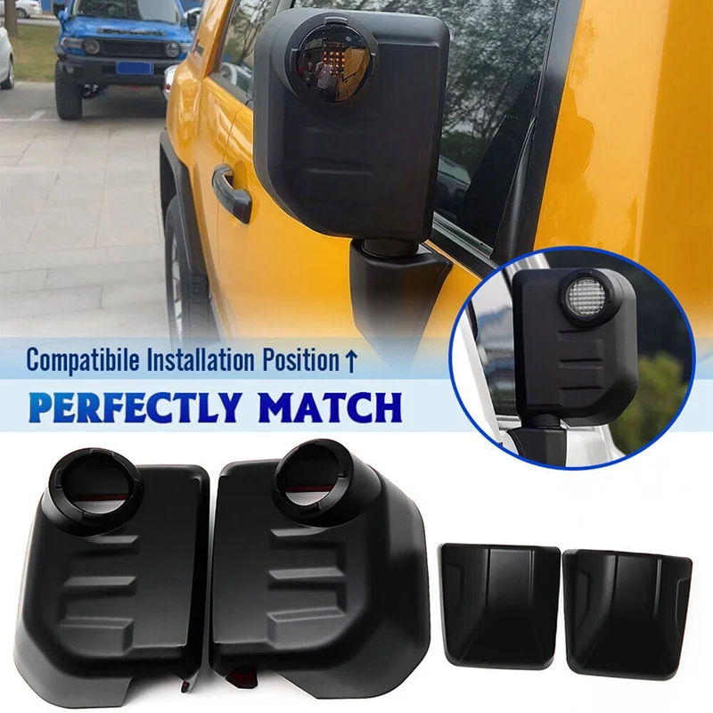 AU05 -Car Rear View Mirror Cap Shell Cover Trim Decoration Protection Cover For Toyota FJ Cruiser 2007-2022
AU05 -Car Rear View Mirror Cap Shell Cover Trim Decoration Protection Cover For Toyota FJ Cruiser 2007-2022