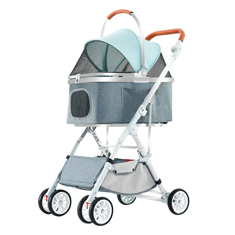 Detachable Basket Pet Cart Adjustable Cat Dog Pet Cart Simple Foldable Pet Cart
Detachable Basket Pet Cart Adjustable Cat Dog Pet Cart Simple Foldable Pet Cart
