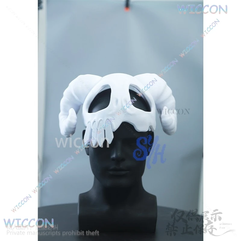 Neliel Cosplay Anime 3D Polylactic Acid Sheep Horn Skull Half Face Mask Knight Mask Halloween Christmas Party Cos Customized
Neliel Cosplay Anime 3D Polylactic Acid Sheep Horn Skull Half Face Mask Knight Mask Halloween Christmas Party Cos Customized