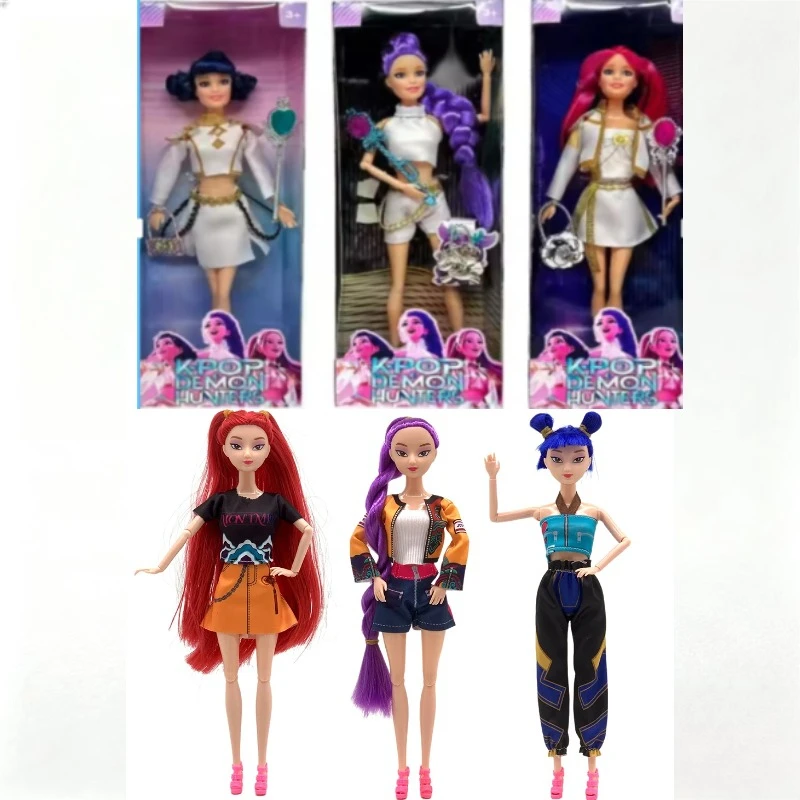 ?? New Kpop Demon Hunters Anime Merchandise Rumi Mira Zoyi Character Figurine Birthday Gift Fan Club Gifts 11 Joints Are Movable
?? New Kpop Demon Hunters Anime Merchandise Rumi Mira Zoyi Character Figurine Birthday Gift Fan Club Gifts 11 Joints Are Movable