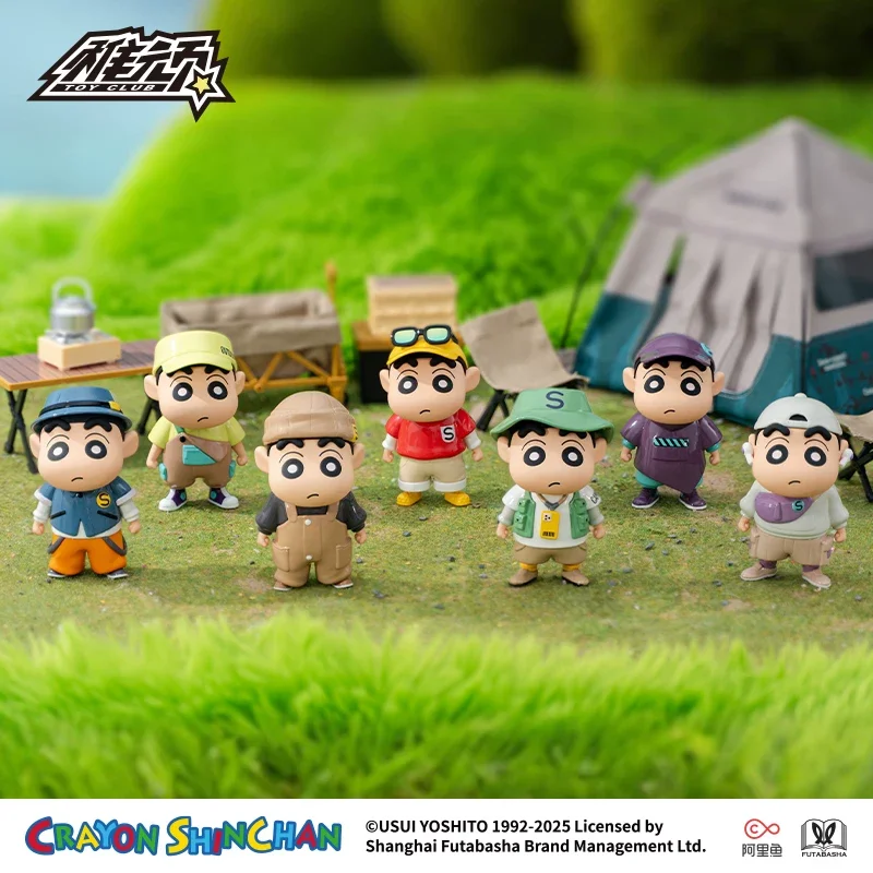 Genuine Crayon Shin-Chan Camping Series Blind Box Model Figure Doll Trend Toy Ornaments For Boys And Girls Birthday Gifts
Genuine Crayon Shin-Chan Camping Series Blind Box Model Figure Doll Trend Toy Ornaments For Boys And Girls Birthday Gifts