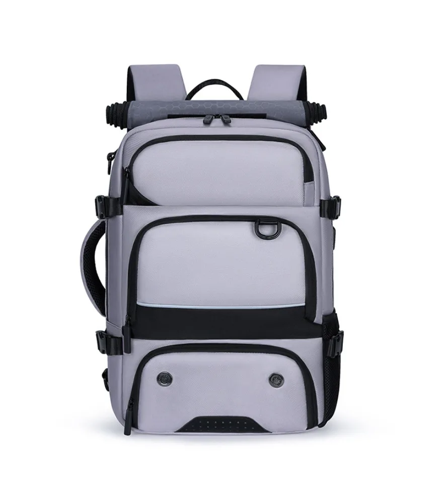 Backpack Fashion Large Capacity Solid Color Travel Backpack Backpack Men's and Women's Casual
Backpack Fashion Large Capacity Solid Color Travel Backpack Backpack Men's and Women's Casual