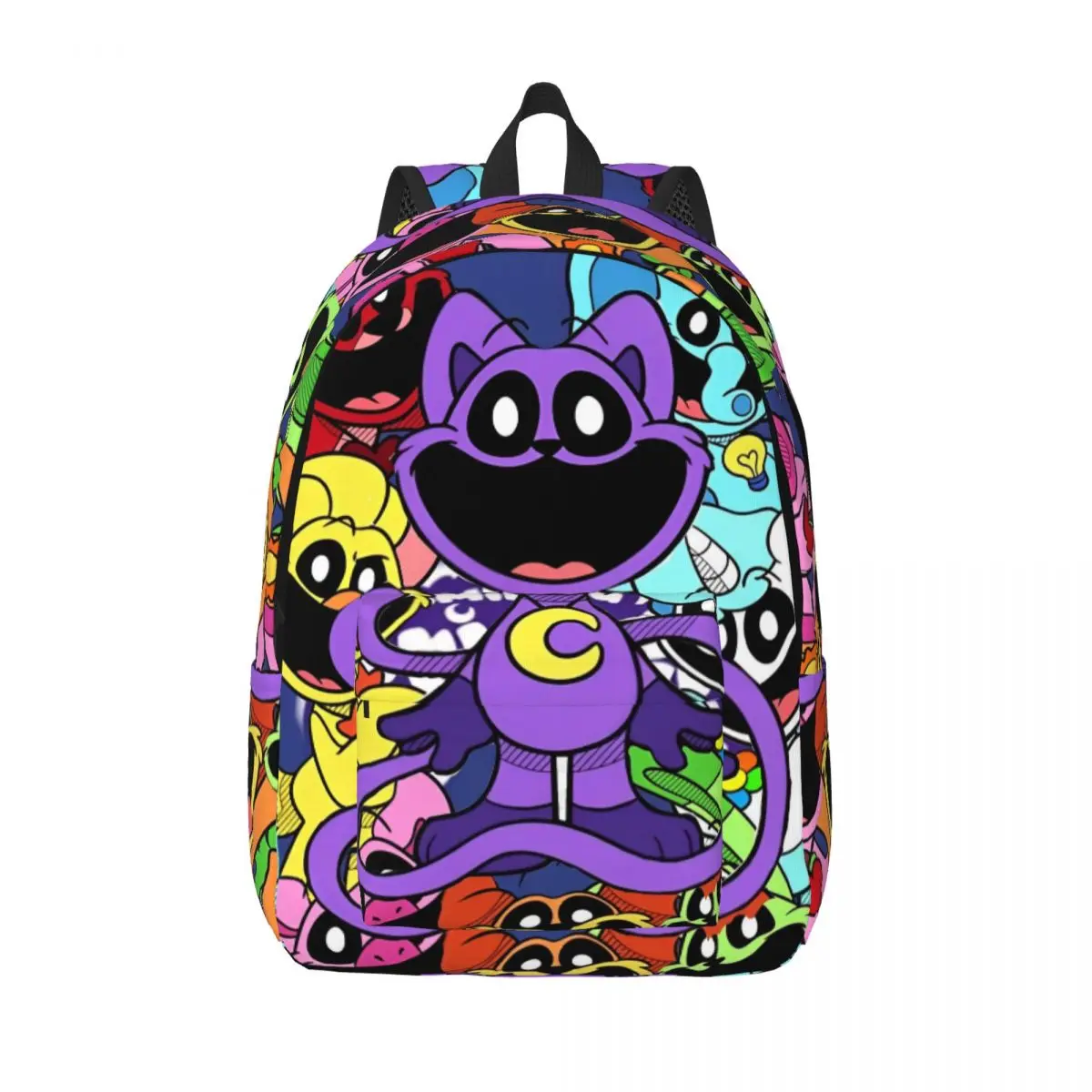 Smiling Critters Cartoon Classical Backpack Outdoor Student Work Daypack for Men Women Laptop Shoulder Bag
Smiling Critters Cartoon Classical Backpack Outdoor Student Work Daypack for Men Women Laptop Shoulder Bag