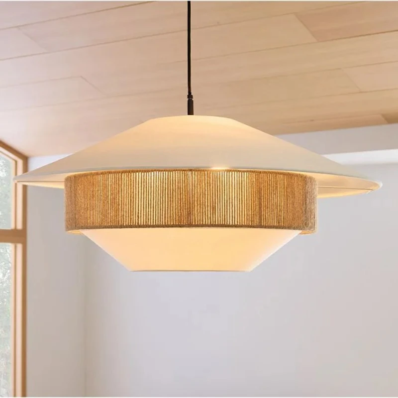 Подвесной светильник из смешанного плетения: джутовая веревка, ткань, для ресторана, прихожей, спальни, в стиле рустик, минимализм, фермерский дом
Подвесной светильник из смешанного плетения: джутовая веревка, ткань, для ресторана, прихожей, спальни, в стиле рустик, минимализм, фермерский дом