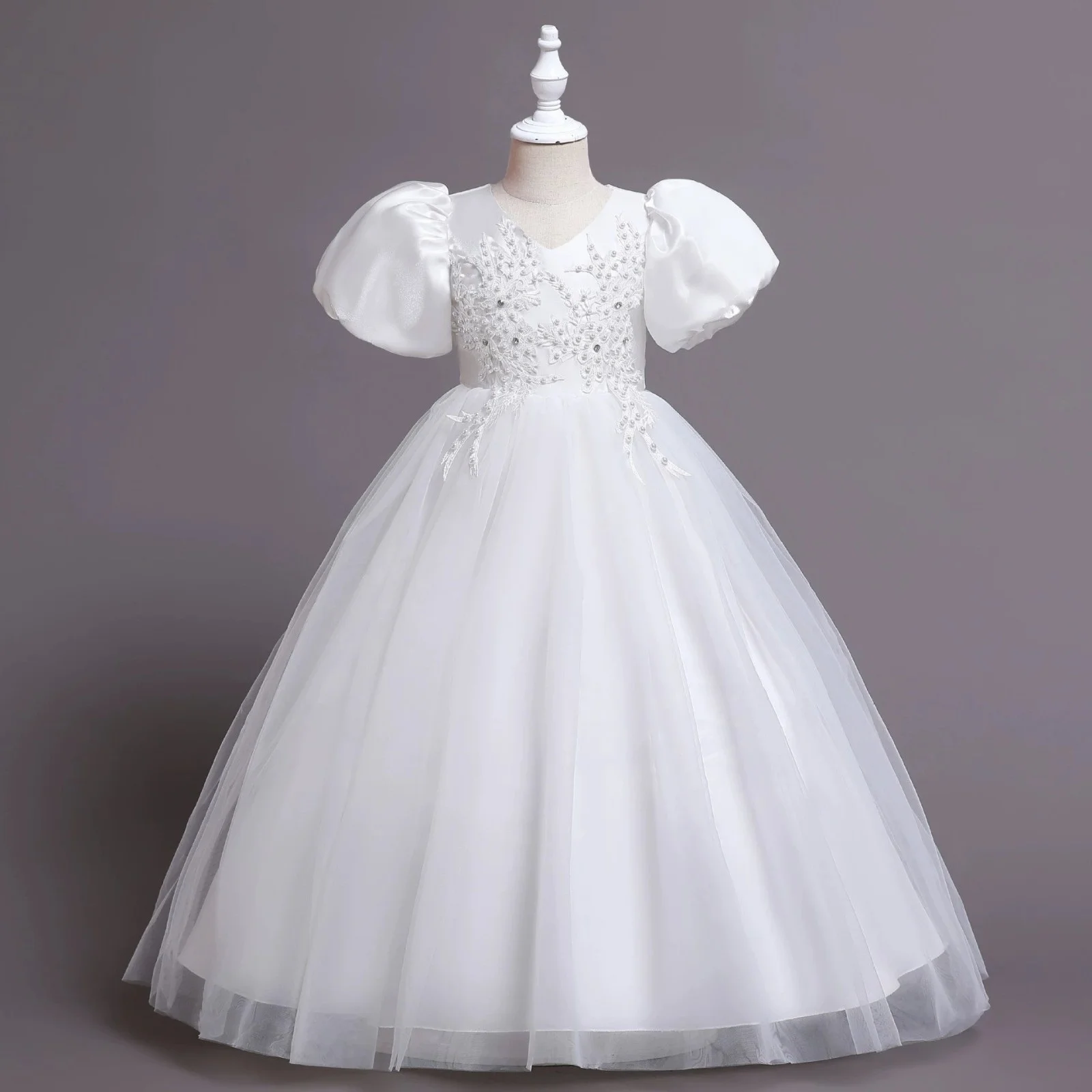 Princess Dress Children's Party Skirt Tulle Fluffy Skirt Flower Girl Host Piano Performance Dress Summer Wedding Ceremony
Princess Dress Children's Party Skirt Tulle Fluffy Skirt Flower Girl Host Piano Performance Dress Summer Wedding Ceremony