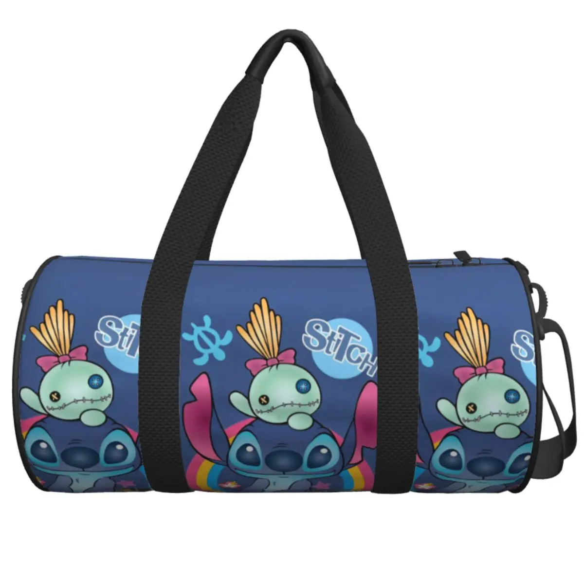 Stitch Cartoon Sports Bags Travel Training Gym Bag Large Capacity Novelty Handbags Male Female Custom Waterproof Fitness Bag
Stitch Cartoon Sports Bags Travel Training Gym Bag Large Capacity Novelty Handbags Male Female Custom Waterproof Fitness Bag