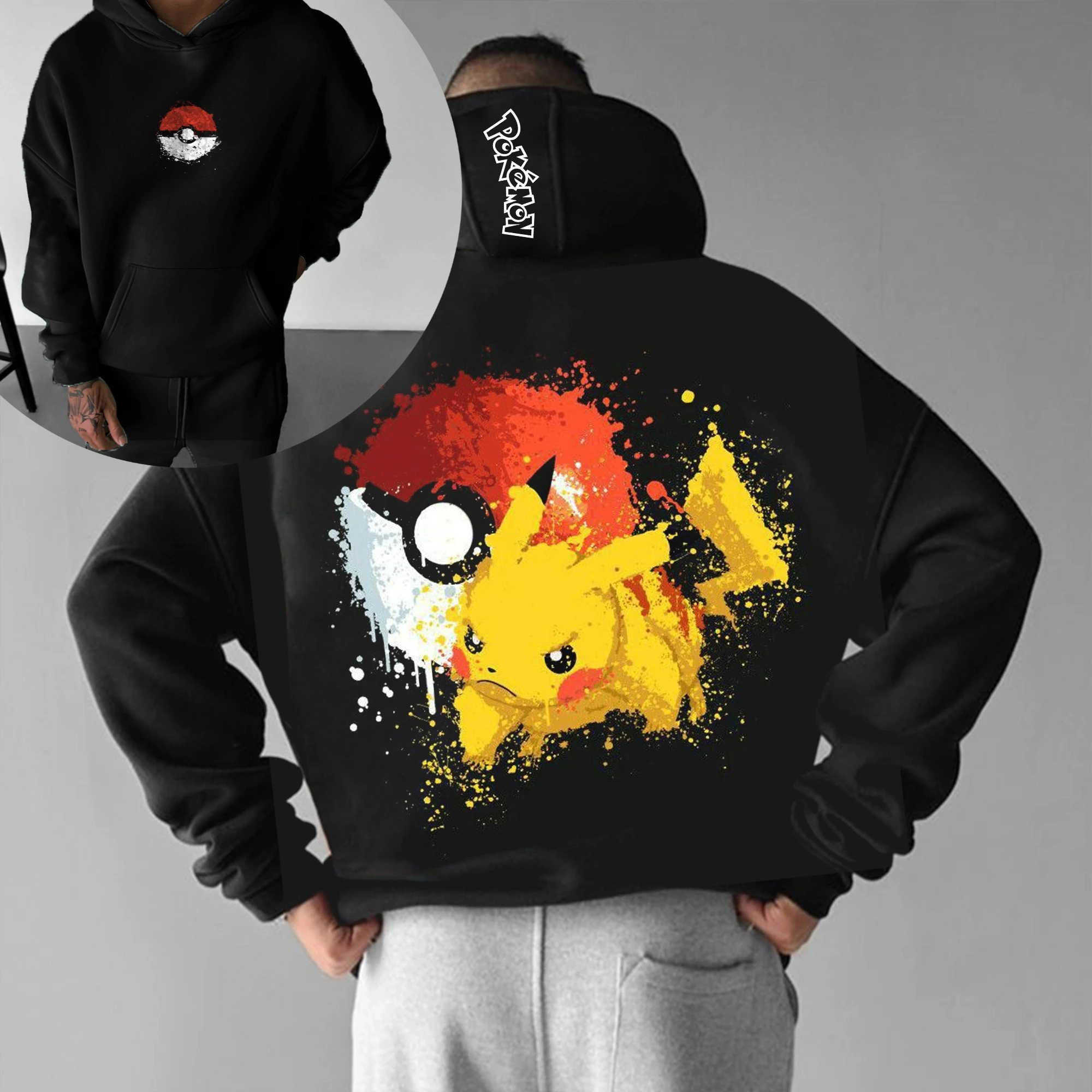 Pokémon Autumn and Winter Japanese Hot Blood Animation Classic Character Hoodie Men's and Women's Casual and Comfortable TOP
Pokémon Autumn and Winter Japanese Hot Blood Animation Classic Character Hoodie Men's and Women's Casual and Comfortable TOP