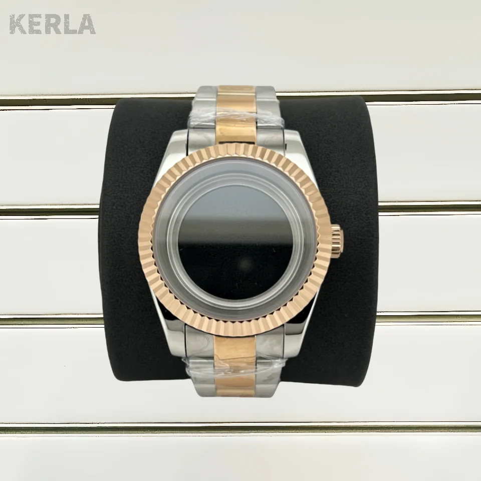 36/39mm Rose Gold Silver Case Strap Sapphire Glass Suitable for Seiko Oyster NH35 NH36 Movement Transparent Sealed Cover Bottom
36/39mm Rose Gold Silver Case Strap Sapphire Glass Suitable for Seiko Oyster NH35 NH36 Movement Transparent Sealed Cover Bottom