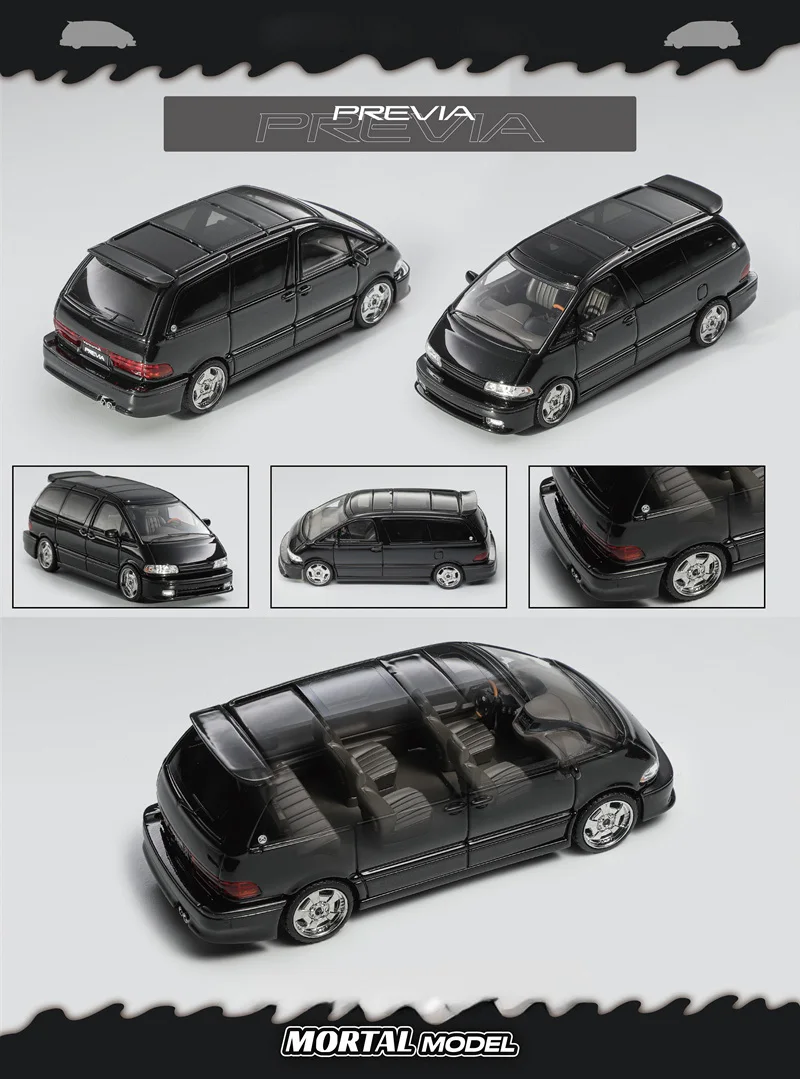 MORTAL 1:64 PREVIA Черный/Серебристо-серый Limited1499 Литые модели автомобилей Подарки
MORTAL 1:64 PREVIA Черный/Серебристо-серый Limited1499 Литые модели автомобилей Подарки