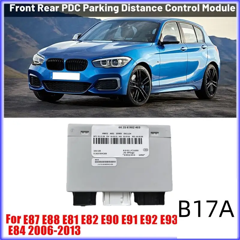 BT-Car Rear PDC Park Distance Control Module 66216982403 For BMW E87 E88 E81 E82 E84 E90 E91 E92 E93 2006-2013 66209225824
BT-Car Rear PDC Park Distance Control Module 66216982403 For BMW E87 E88 E81 E82 E84 E90 E91 E92 E93 2006-2013 66209225824