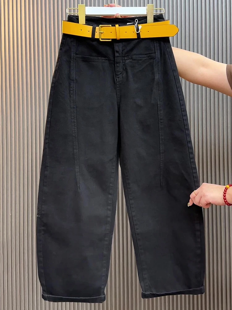 Ретро прямые брюки с изогнутыми ножками, женские зимние свободные широкие повседневные брюки, универсальные модные девять укороченных брюк
Ретро прямые брюки с изогнутыми ножками, женские зимние свободные широкие повседневные брюки, универсальные модные девять укороченных брюк