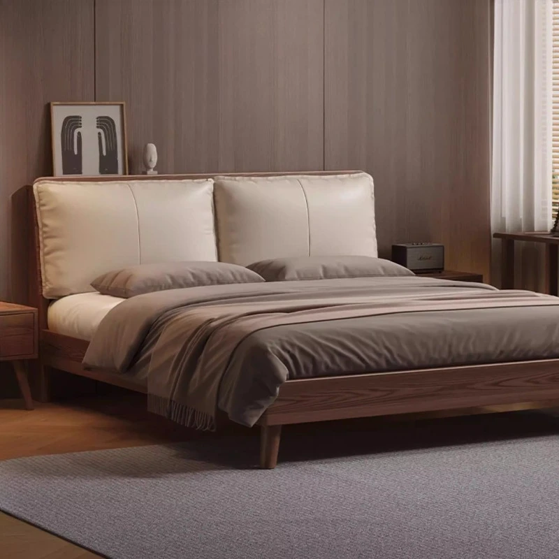 Single Bedroom Bed Luxury Double Design Children Modern European Simple Bed Sleeping Safe Letto Matrimoniale Unique Furniture
Single Bedroom Bed Luxury Double Design Children Modern European Simple Bed Sleeping Safe Letto Matrimoniale Unique Furniture