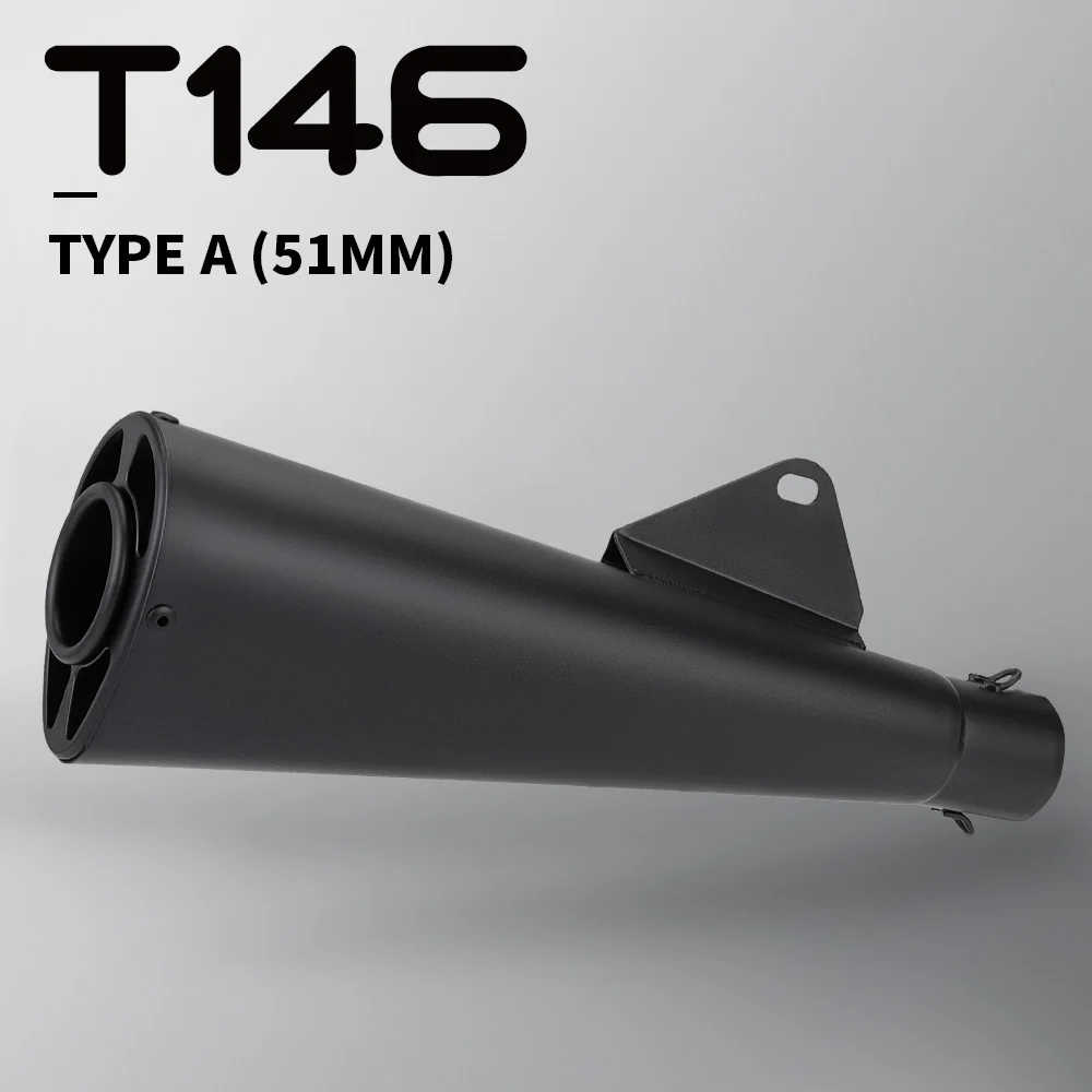Universal Motorcycle Exhaust Pipe Stainless Steel Muffler Tube Motorcycle Scooter Exhaust MT07 MT09 R3 CB300 T146,51MM
Universal Motorcycle Exhaust Pipe Stainless Steel Muffler Tube Motorcycle Scooter Exhaust MT07 MT09 R3 CB300 T146,51MM