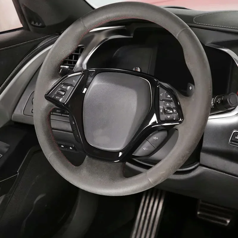 1Pcs ABS Carbon Fiber For 2014-2019 Chevrolet Corvette C7 Car Styling Car Steering Wheel Decorative Frame Sticker Auto Parts
1Pcs ABS Carbon Fiber For 2014-2019 Chevrolet Corvette C7 Car Styling Car Steering Wheel Decorative Frame Sticker Auto Parts