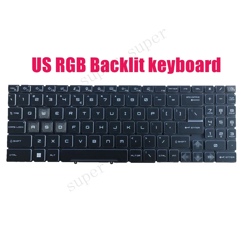 SSS+ US Backlit keyboard for MSI Katana 17 B12UCXK/B12UDXK/B13UCXK/B13UDXK(MS-17L5)
SSS+ US Backlit keyboard for MSI Katana 17 B12UCXK/B12UDXK/B13UCXK/B13UDXK(MS-17L5)