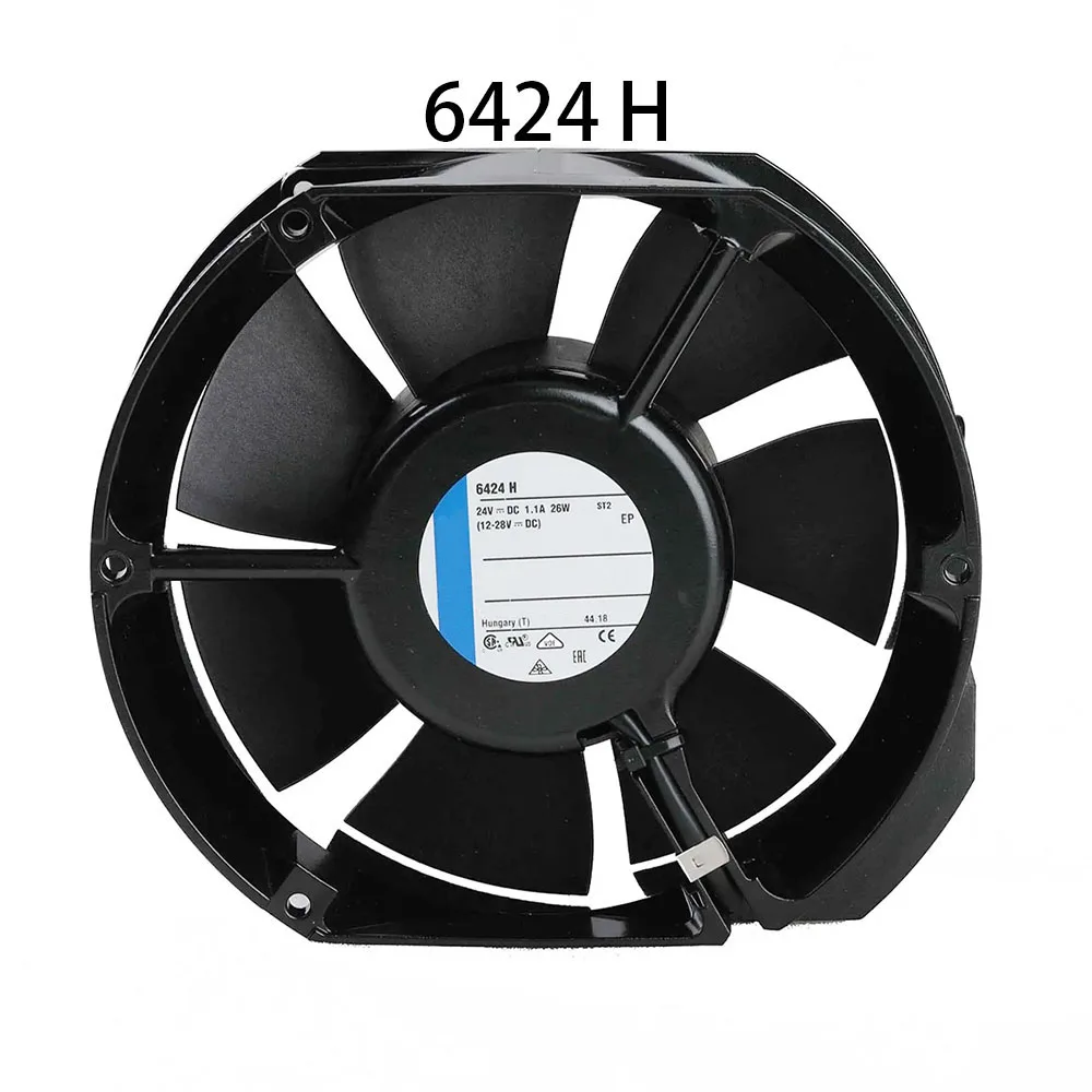 Высокоскоростной корпус, радиатор объема воздуха 6424H 172x150x51 мм, 24 В постоянного тока, 26 Вт, 1,1 А, осевой вентилятор
Высокоскоростной корпус, радиатор объема воздуха 6424H 172x150x51 мм, 24 В постоянного тока, 26 Вт, 1,1 А, осевой вентилятор