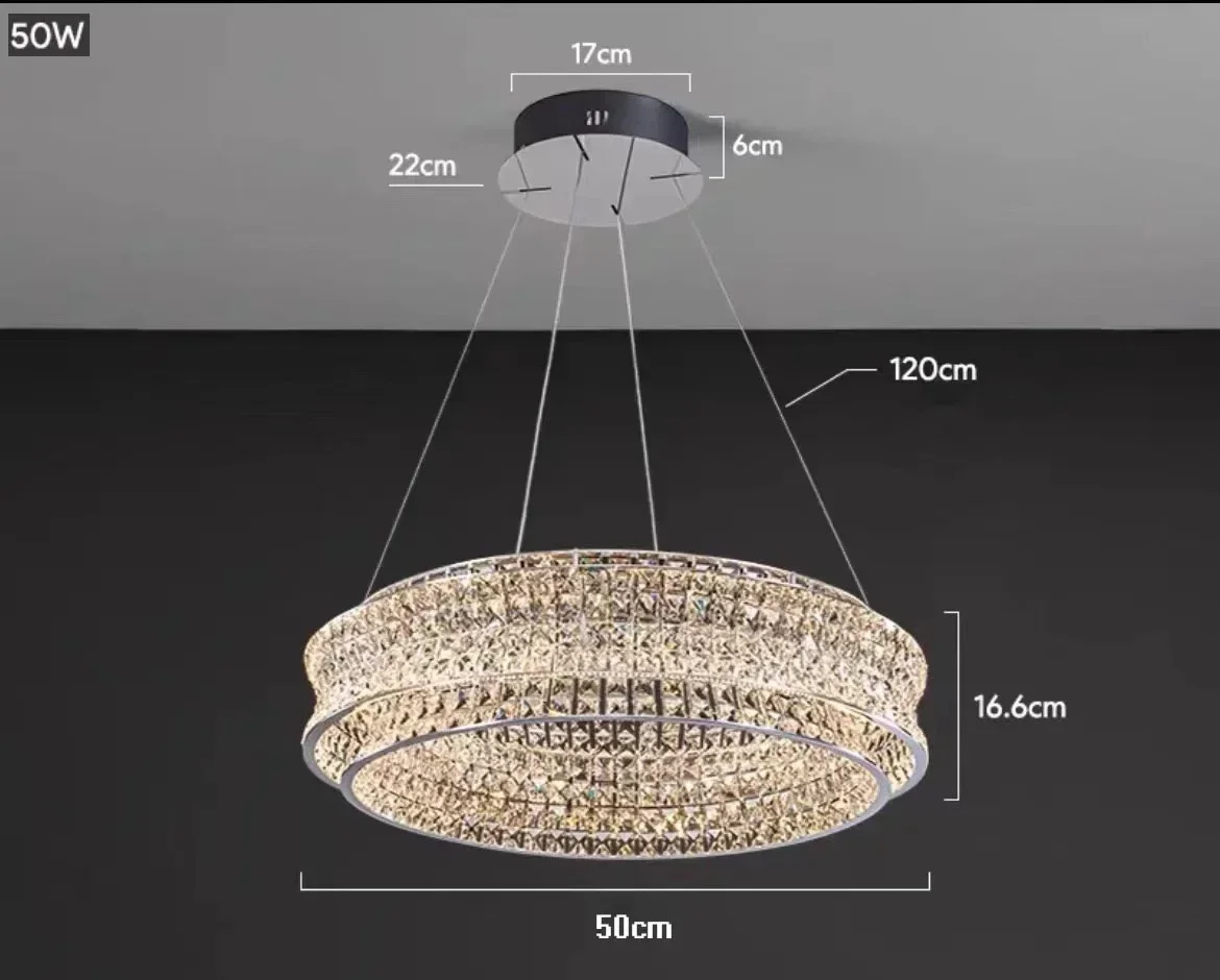2025 Luxury Crystal Chandeliers Ceiling Light for Dinning Room Bar Kitchen Hanging Lamp Indoor Luxury Decor LED Lamps Lustre
2025 Luxury Crystal Chandeliers Ceiling Light for Dinning Room Bar Kitchen Hanging Lamp Indoor Luxury Decor LED Lamps Lustre