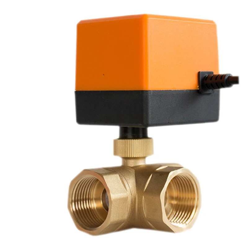 1/2" 3/4" 1" 1-1/4" 1-1/2" 2" Motorized Ball Valve 3-Wire 2 Control Brass Electric Ball Valve 3-Way Motorized Ball Valve
1/2" 3/4" 1" 1-1/4" 1-1/2" 2" Motorized Ball Valve 3-Wire 2 Control Brass Electric Ball Valve 3-Way Motorized Ball Valve