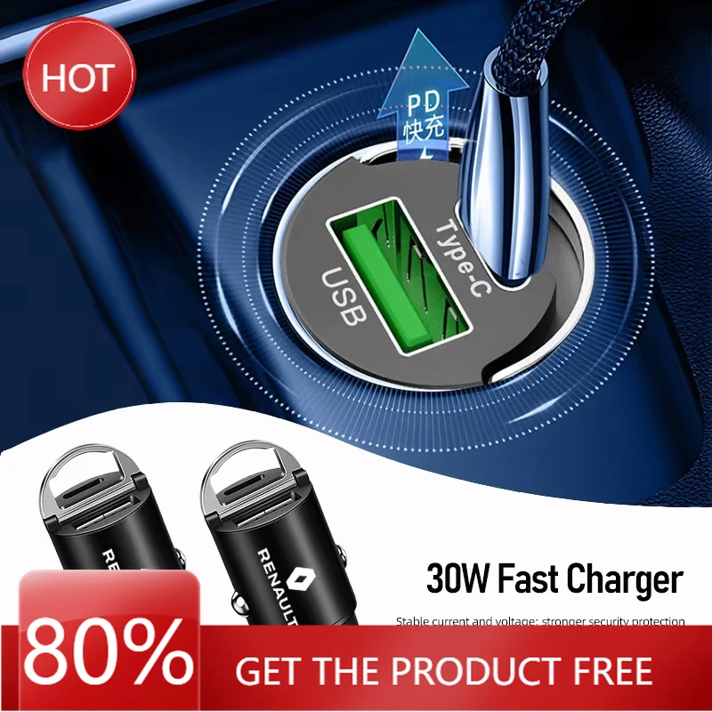 Крышки-концентраторы Автомобильное зарядное устройство Mini USB Type-C Адаптер для быстрой зарядки Аксессуары для Renault Megane Kadjar Clio Koleos Espace QM6 ZOE Capt
Крышки-концентраторы Автомобильное зарядное устройство Mini USB Type-C Адаптер для быстрой зарядки Аксессуары для Renault Megane Kadjar Clio Koleos Espace QM6 ZOE Capt