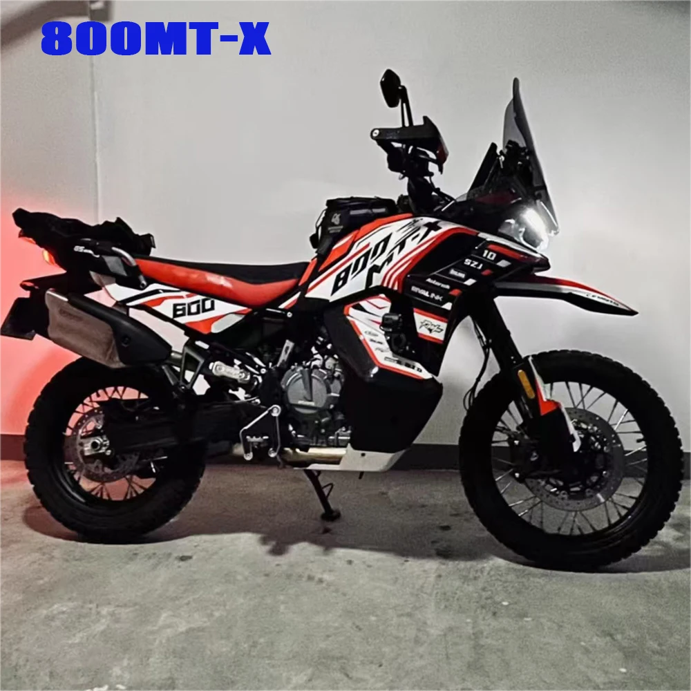 Для мотоцикла CFMOTO 800MT-X водонепроницаемая и солнцезащитная наклейка, новая 800MT-X 2024-2025, водонепроницаемая и солнцезащитная наклейка для мотоцикла
Для мотоцикла CFMOTO 800MT-X водонепроницаемая и солнцезащитная наклейка, новая 800MT-X 2024-2025, водонепроницаемая и солнцезащитная наклейка для мотоцикла