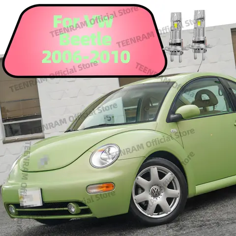 2x For VW Beetle 2006 2007 2008 2009 2010 LED Headlight Bulb 30000LM Super Bright White 6000K