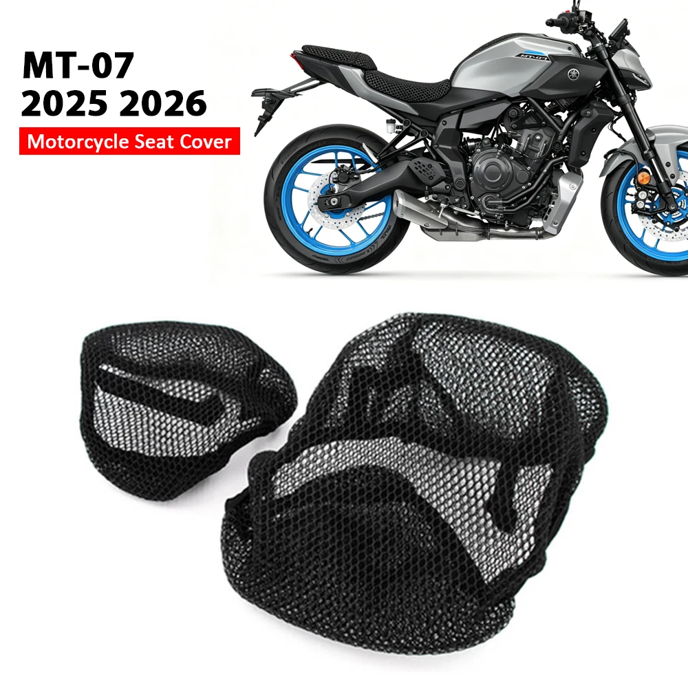 Motorcycle Seat Cover For Yamaha MT-07 MT07 Seat Cover Seat Protect Cushion 3D Airflow Seat Covers Fit MT 07 2025 2026
Motorcycle Seat Cover For Yamaha MT-07 MT07 Seat Cover Seat Protect Cushion 3D Airflow Seat Covers Fit MT 07 2025 2026