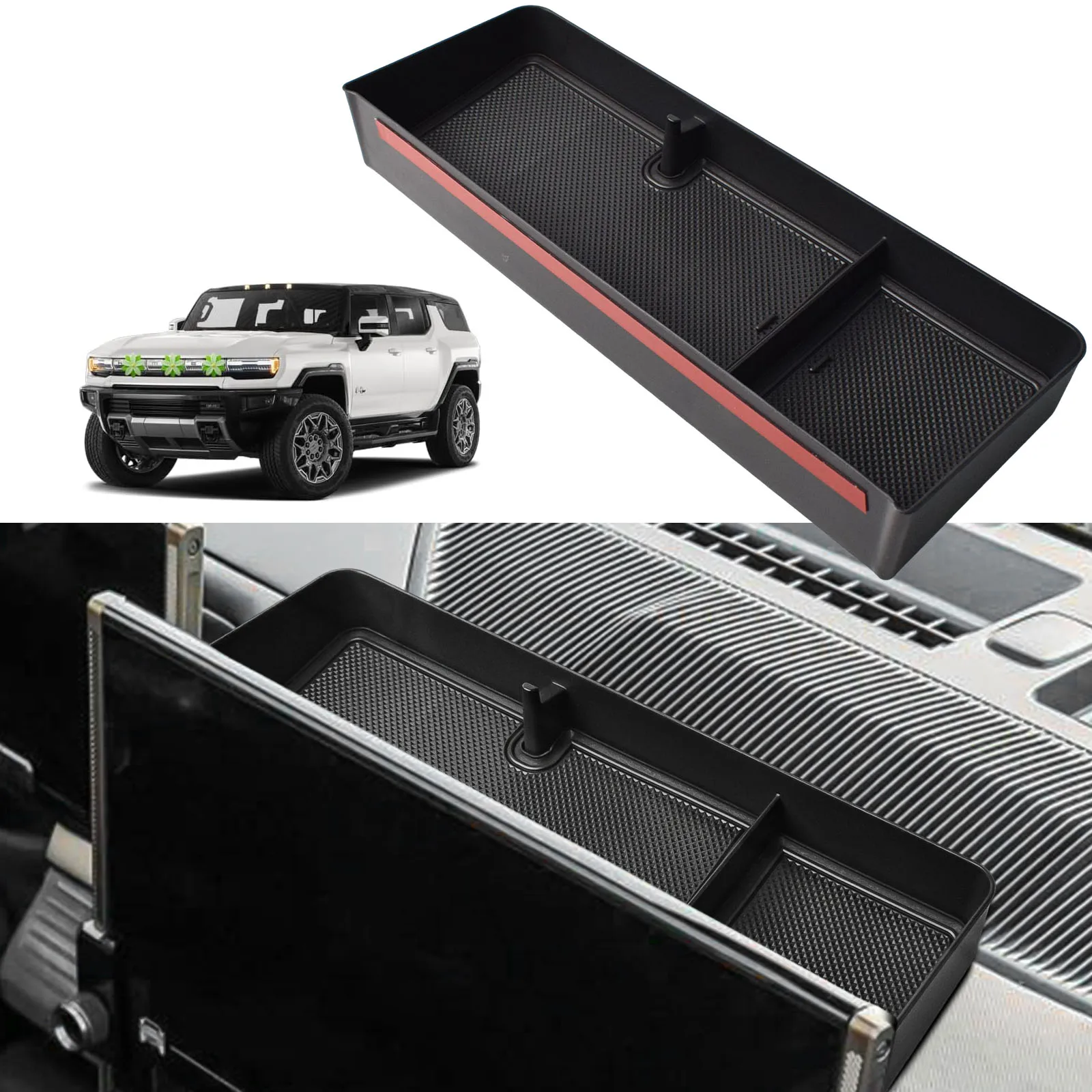 Center Console Organizer Behind Screen Dashboard Storage Box For GMC Hummer EV 2022-2025 Interior Dash Board Armrest Tray Box
Center Console Organizer Behind Screen Dashboard Storage Box For GMC Hummer EV 2022-2025 Interior Dash Board Armrest Tray Box