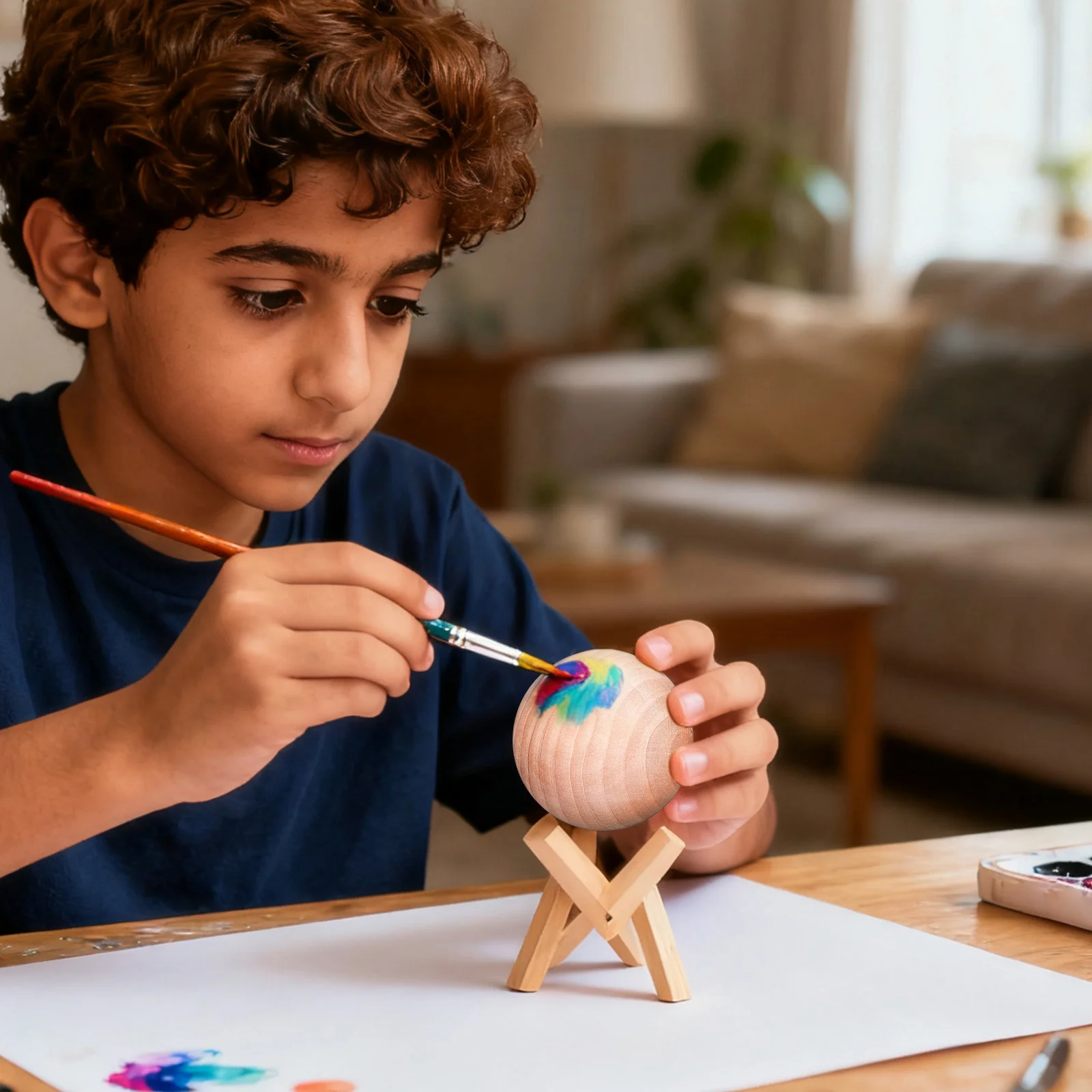 1pcs Solid Wood Ball 2 Inch Unfinished Wooden Spheres For Crafts Diy Projects Painting Decorative Orbs Teaching Models
1pcs Solid Wood Ball 2 Inch Unfinished Wooden Spheres For Crafts Diy Projects Painting Decorative Orbs Teaching Models