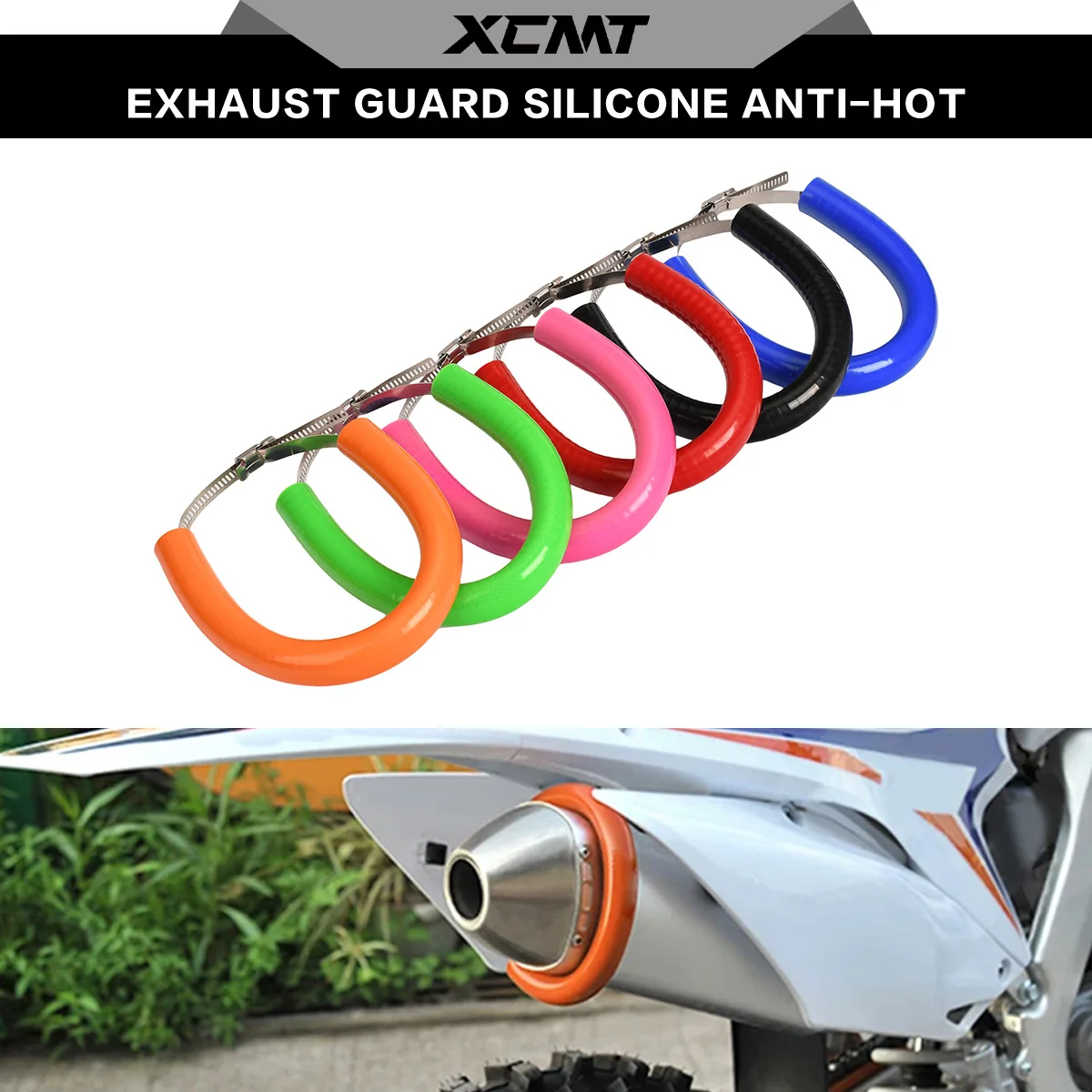 Motorcycle Exhaust Protector Cover Guard Heat Shield For Honda CR CRF 250 Dirt Bike More than 250cc Motocross Universal Parts
Motorcycle Exhaust Protector Cover Guard Heat Shield For Honda CR CRF 250 Dirt Bike More than 250cc Motocross Universal Parts
