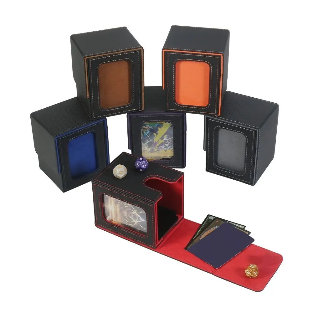 Display Window Game Card Organizer Single Sleeved Cards Cards Case Trading Card Storage Box Protectors Container
Display Window Game Card Organizer Single Sleeved Cards Cards Case Trading Card Storage Box Protectors Container