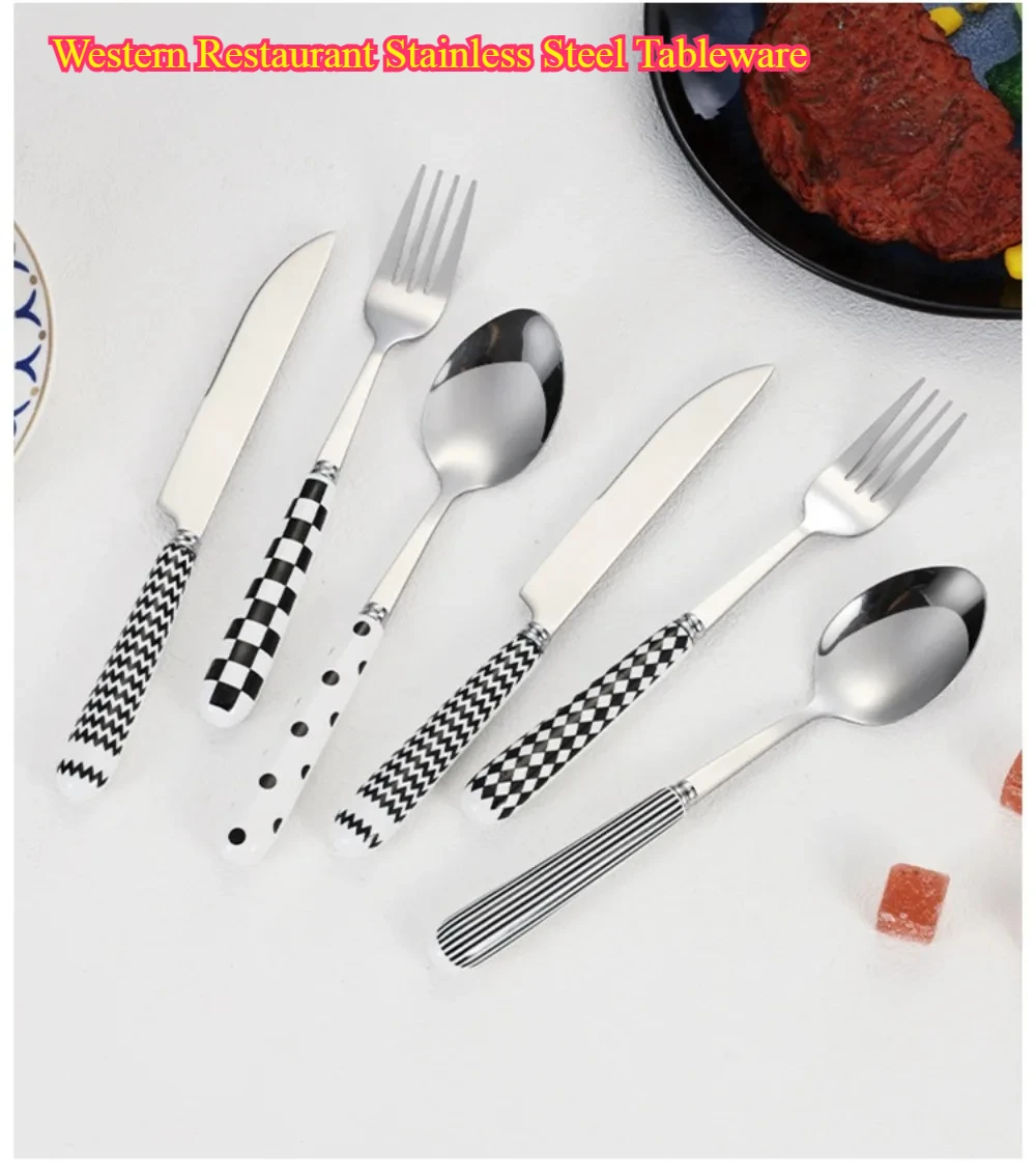 Western Restaurant Stainless Steel Tableware - Korean Wave Retro Fork & Butter Spoon 4-Piece Set
Western Restaurant Stainless Steel Tableware - Korean Wave Retro Fork & Butter Spoon 4-Piece Set