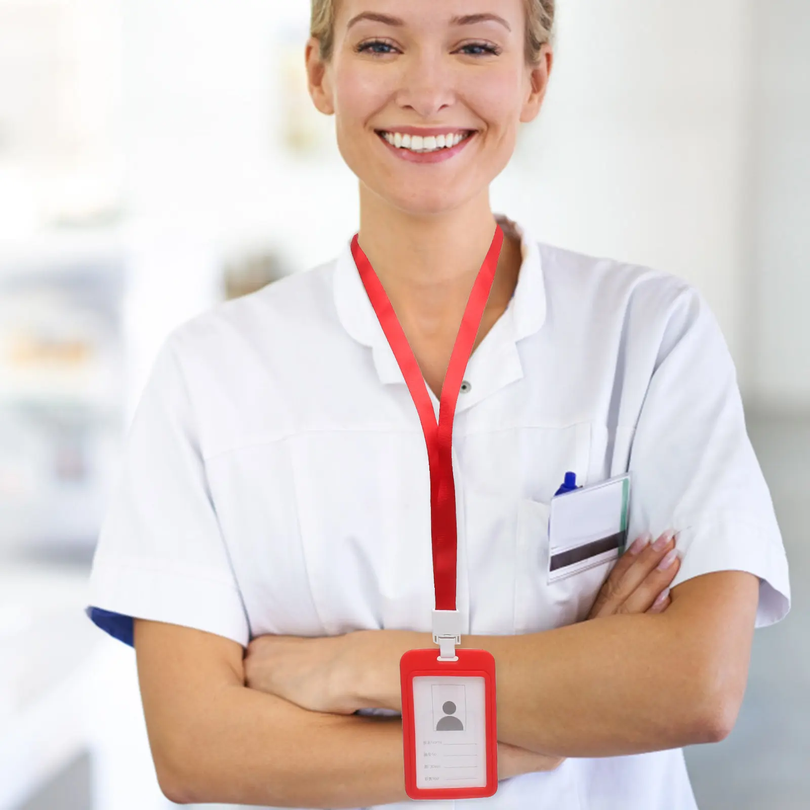 1 комплект пластиковых держателей для бейджей с ремешком-шнурком для работы, школы, офиса, путешествий, защита для именных бейджей
1 комплект пластиковых держателей для бейджей с ремешком-шнурком для работы, школы, офиса, путешествий, защита для именных бейджей