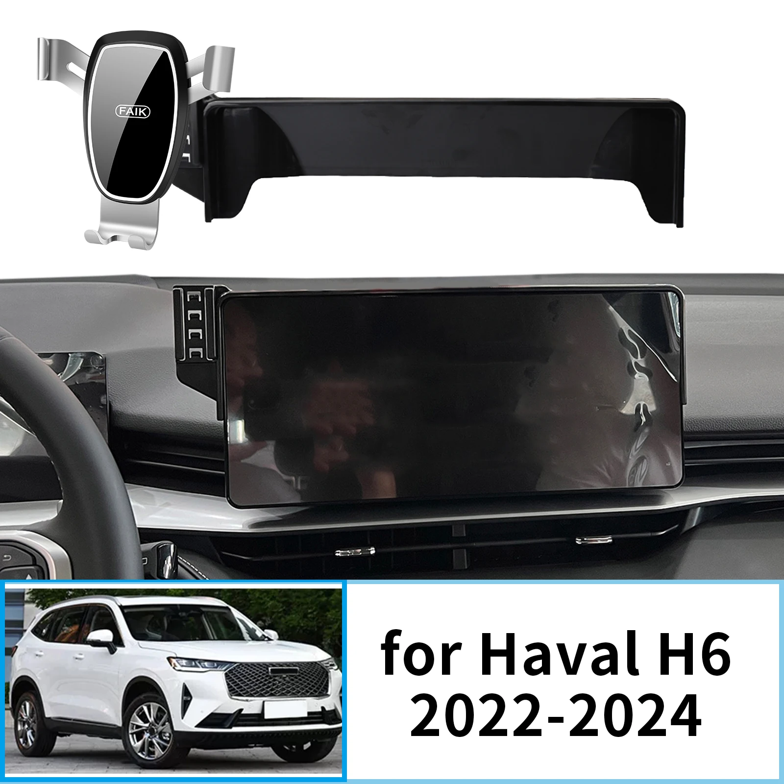 for Haval H6 3th 2022 2023 2024 GPS Bracket Navigation Stand Auto Accessories
for Haval H6 3th 2022 2023 2024 GPS Bracket Navigation Stand Auto Accessories