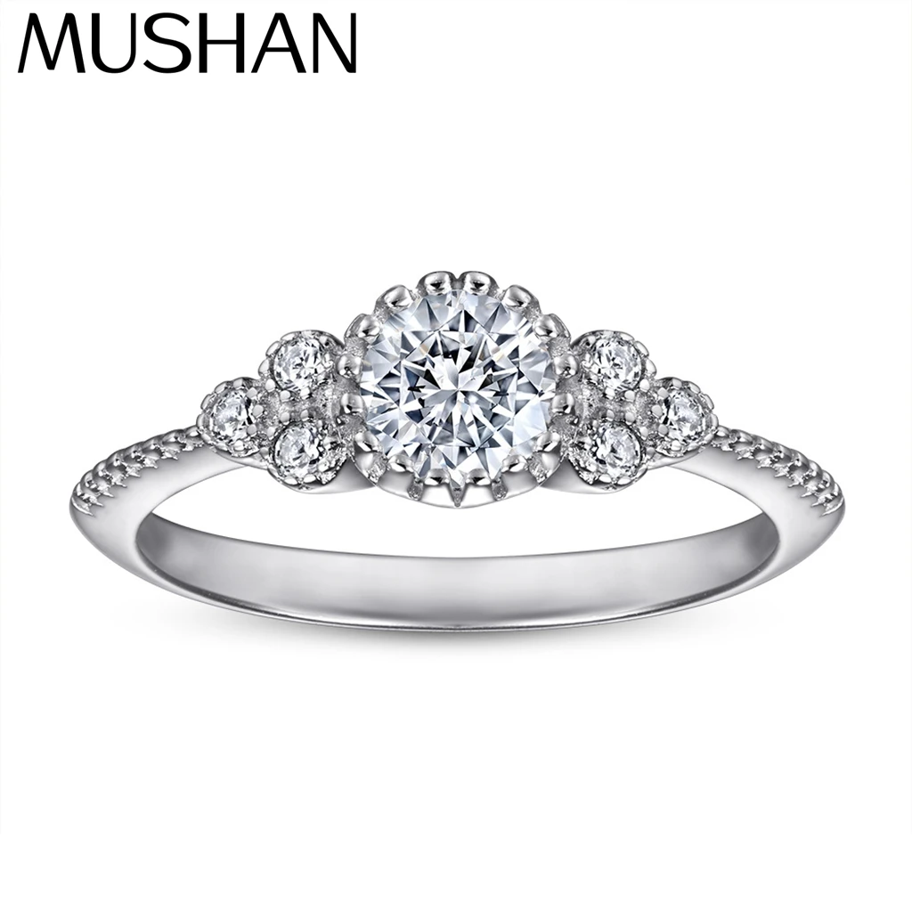 MuShan Jewelry 925 Sterling Silver Rings Bands Engagement Ring 7A Cubic Zirconia Birthday Valentine Rings Bands Women Gift
MuShan Jewelry 925 Sterling Silver Rings Bands Engagement Ring 7A Cubic Zirconia Birthday Valentine Rings Bands Women Gift