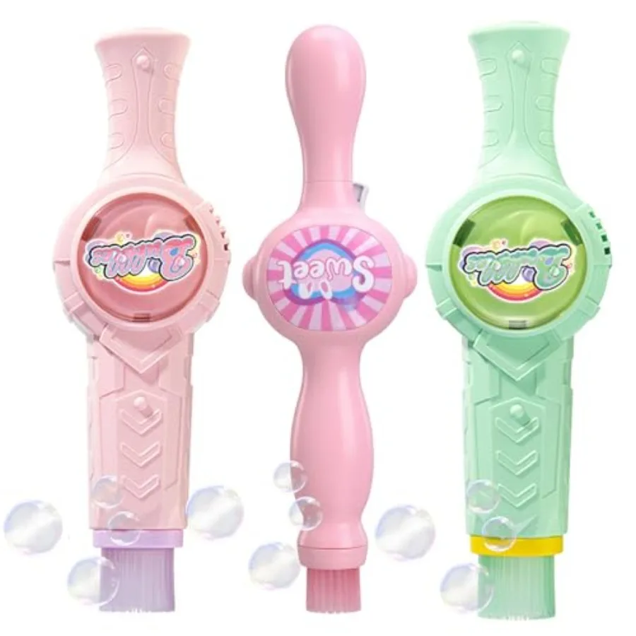 3PCS Fog Bubble Machine, Rechargeable Automatic Electric Smoke Bubble Machine, Magic Smoke Bubble Maker, Colorful Lights and Mu
3PCS Fog Bubble Machine, Rechargeable Automatic Electric Smoke Bubble Machine, Magic Smoke Bubble Maker, Colorful Lights and Mu