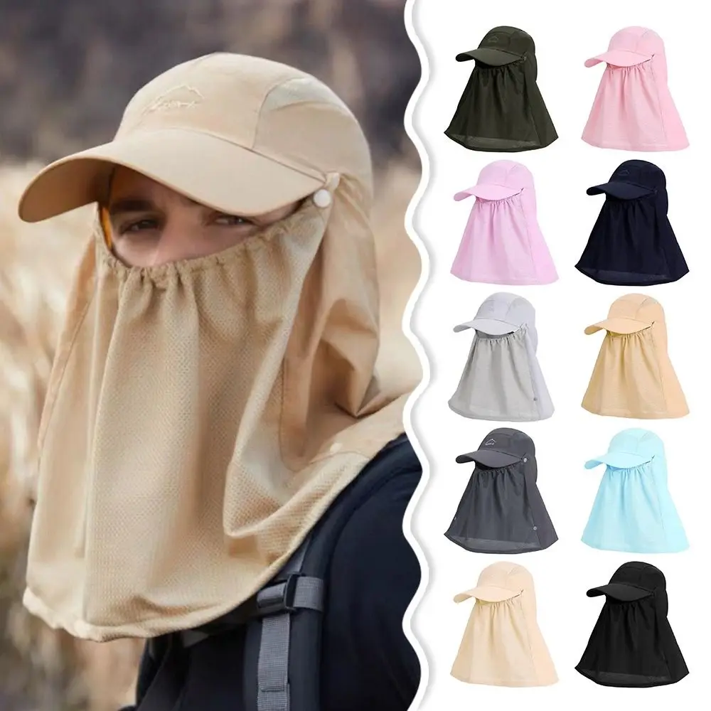 Portable UV Protection Fishing Sun Hat Breathable Protection Face Neck Baseball Cap Sunshade Hat Outdoor
Portable UV Protection Fishing Sun Hat Breathable Protection Face Neck Baseball Cap Sunshade Hat Outdoor