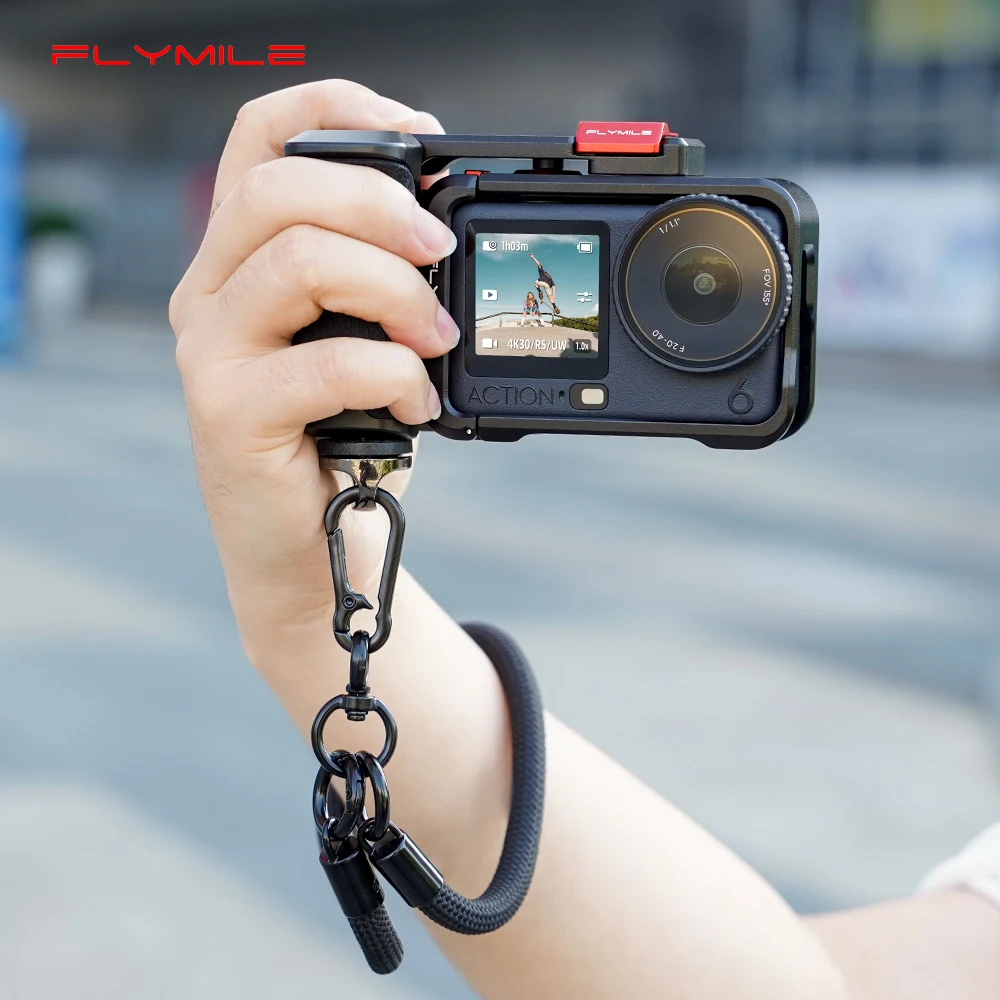 Комплект уличных ручек из алюминиевого сплава Flymile Action 6, аксессуары для DJI OSMO Action 6, набор металлических держателей для ручек для камеры
Комплект уличных ручек из алюминиевого сплава Flymile Action 6, аксессуары для DJI OSMO Action 6, набор металлических держателей для ручек для камеры