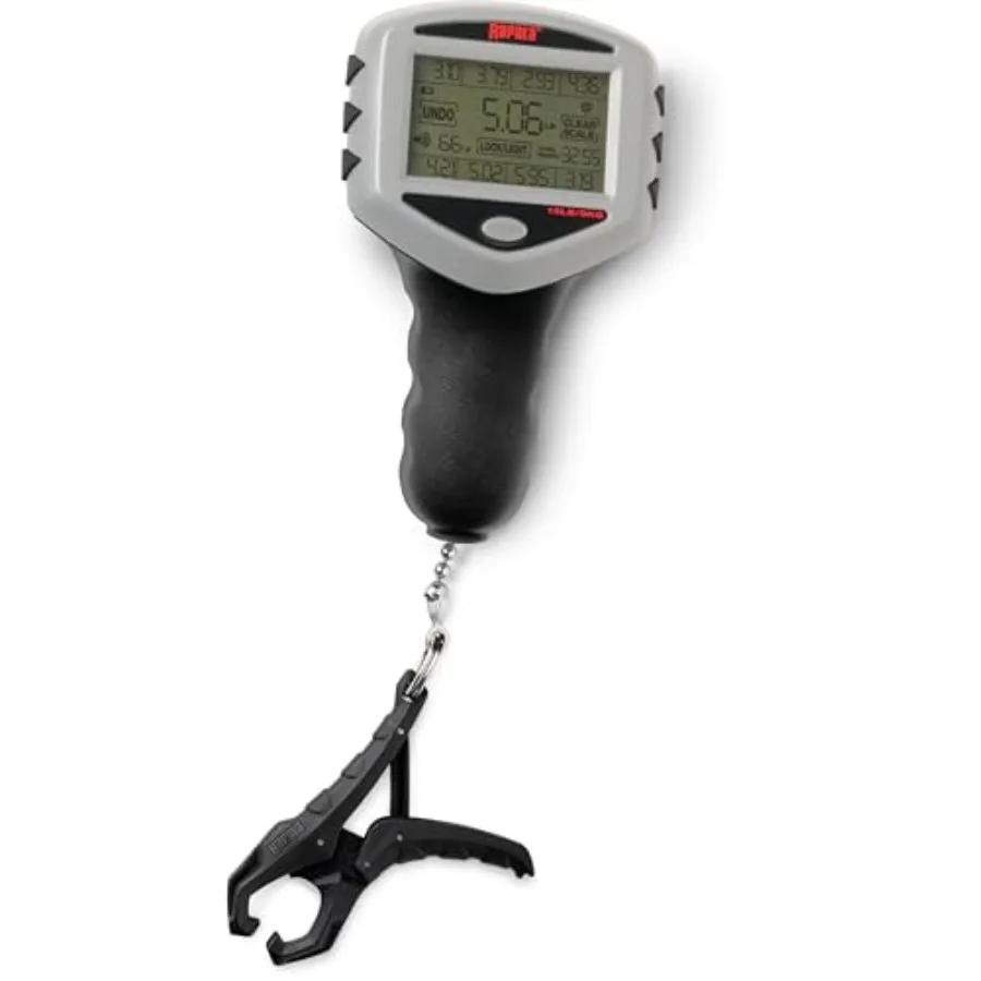 Fishing application, ABS plastic, black, touch screen with memory storage, water-resistant design and fish-friendly gripper
Fishing application, ABS plastic, black, touch screen with memory storage, water-resistant design and fish-friendly gripper